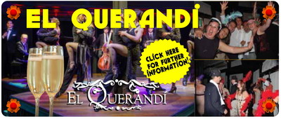 Reveillon night El Querandi Tango Show in Buenos Aires