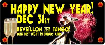 New Year’s Eve Tango Show in Buenos Aires